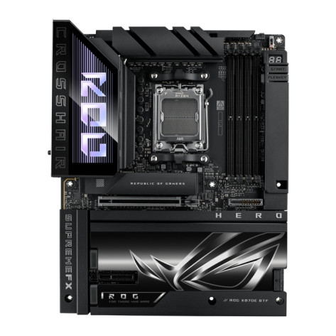 Дънна платка Asus ROG Crosshair X870E Hero BTF + Asus ROG RYUO IV 360 ARGB - 90MB1MX0-M0EAY0_90RC01N1-B0EAY0