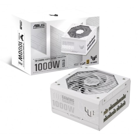Захранване Asus TUF Gaming 1000W White - 90YE00S5-B0NA00