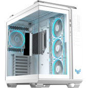 Кутия за компютър Asus TUF Gaming GT502 Horizon TG White - 90DC0093-B19010