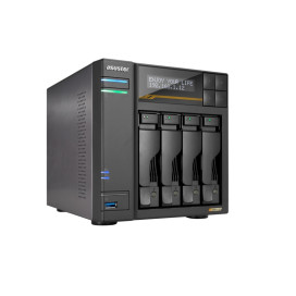 Мрежов сторидж Asustor Lockerstor 4 Gen3 AS6804T 4 Bay NAS - AS6804T