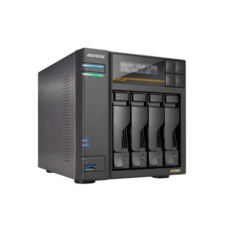 Мрежов сторидж Asustor Lockerstor 4 Gen3 AS6804T 4 Bay NAS - AS6804T