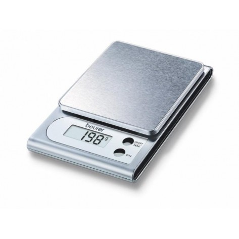 Везна Beurer KS 22 kitchen scale; Stainless steel weighing surface; 3 kg / 1 g - 70410_BEU