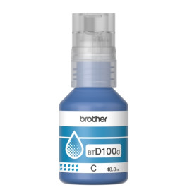 Консуматив Brother BT-D100C Cyan Ink Bottle - BTD100C