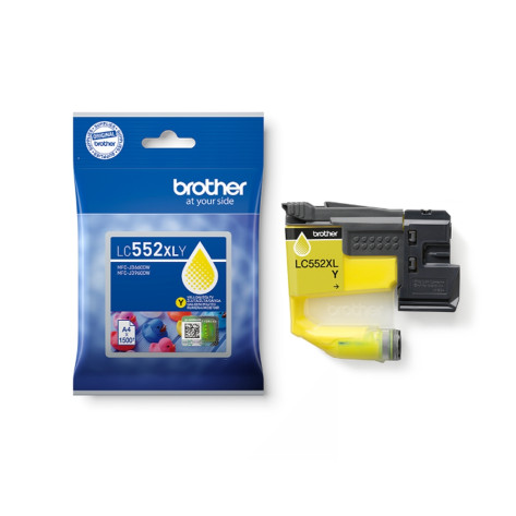 Консуматив Brother LC-552 XL Yellow Ink Cartridge High Yield - LC552XLY