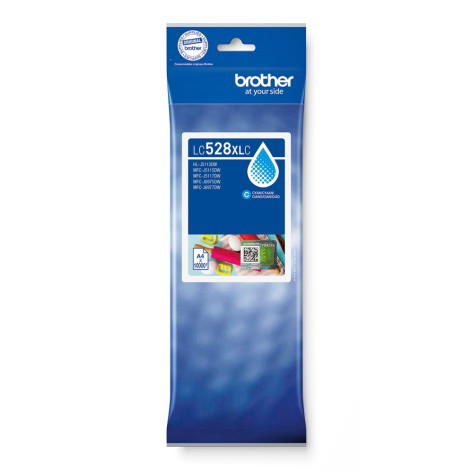 Консуматив Brother LC528XLC Cyan Ink Cartridge  - 10000 page yield - LC528XLC