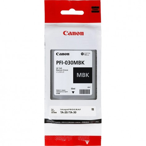 Мастилница Canon PFI-030, Matte Black - 3488C001AA