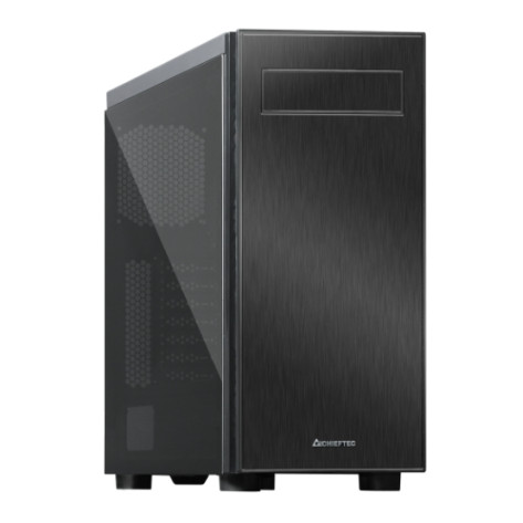 Кутия за компютър Chieftec HAWK GLASS Chassis AL-02B-TG-OP - AL-02B-TG-OP