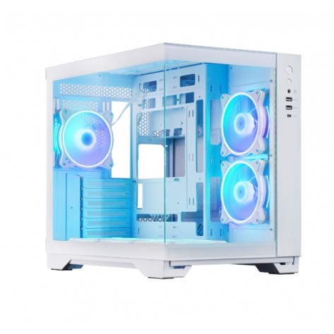 Кутия за компютър Chieftec Visio White - GM-30W-TG-OP