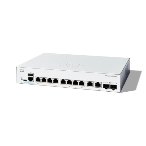 Комутатор Cisco Catalyst 1200 8-port GE - C1200-8T-E-2G