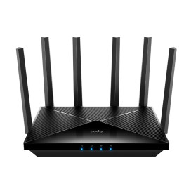 Рутер Cudy WR11000 BE11000 2.5G Tri-Band Wi-Fi 7 Mesh Router 5764Mbps at 6GHz + 4320 Mbps at 5GHz + 688Mbps at 2.4GHz - WR11000