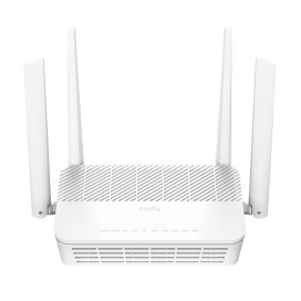 Рутер Cudy WR3000H AX3000 2.5G Dual Band Wi-Fi 6 Mesh Router 2402Mbps at 5GHz + 574Mbps at 2.4GHz - WR3000H Рутер Cudy WR3000H AX3000 2.5G Dual Band Wi-Fi 6 Mesh Router 2402Mbps at 5GHz + 574Mbps at 2.4GHz - WR3000H