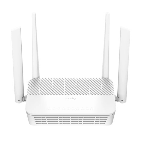 Рутер Cudy WR3000H AX3000 2.5G Dual Band Wi-Fi 6 Mesh Router 2402Mbps at 5GHz + 574Mbps at 2.4GHz - WR3000H