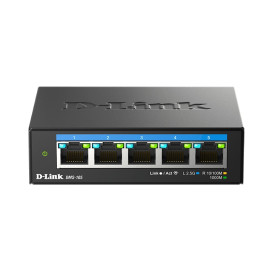 Комутатор D-Link 5-Port Multi-Gigabit Unmanaged Switch - DMS-105