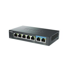 D-Link 7-Port Multi-Gigabit Unmanaged Switch - DMS-107