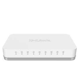 Комутатор D-Link 8-Port Gigabit Easy Desktop Switch - GO-SW-8G