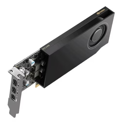 Видео карта Dell Nvidia RTX A400 4GB GDDR6 LP - 490-BKQF
