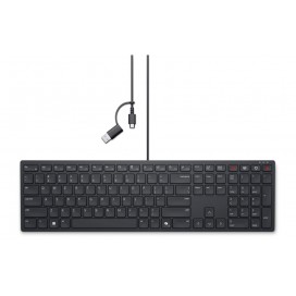 Dell Pro Wired Collaboration Keyboard - KB525C - US International 