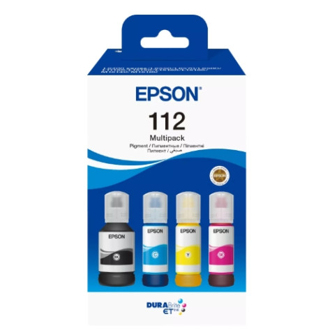 Консуматив Epson 112 EcoTank 4-colour Multipack - C13T06C64A