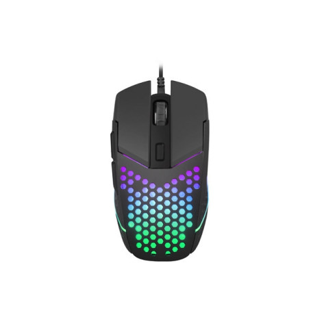 Мишка Fury Gaming Mouse Battler 6400 DPI Optical With Software Black - NFU-1654