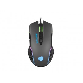 Мишка Fury Gaming Mouse Hustler 6400DPI Optical With Software RGB Backlight - NFU-1698