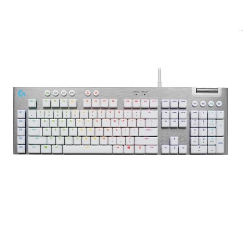 Клавиатура G815 LIGHTSPEED RGB Mechanical Gaming Keyboard GL Tactile - WHITE - US INT`L - USB - N - 920-011359