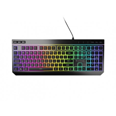 Клавиатура Genesis Gaming Keyboard Rhod 530 Rgb Backlight Us Layout Programmable - NKG-2332