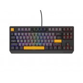 Клавиатура Genesis Gaming Keyboard Thor 230 TKL Anchor Gray Negative US RGB Mechanical Outemu Red - NKG-2082