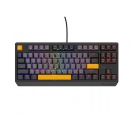 Клавиатура Genesis Gaming Keyboard Thor 230 TKL Anchor Gray Negative US RGB Mechanical Outemu Red - NKG-2082