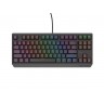 Клавиатура Genesis Gaming Keyboard Thor 230 TKL Lite US Rainbow Mechanical Outemu Red Black Hot Swap - NKG-2076