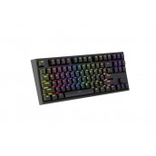 Клавиатура Genesis Gaming Keyboard Thor 404 TKL Black RGB Backlight US Layout Yellow Switch - NKG-2069