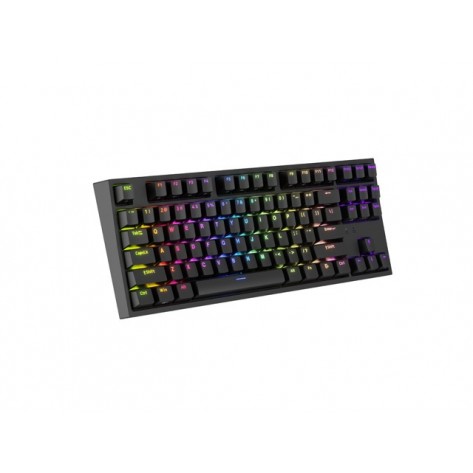 Клавиатура Genesis Gaming Keyboard Thor 404 TKL Black RGB Backlight US Layout Yellow Switch - NKG-2069