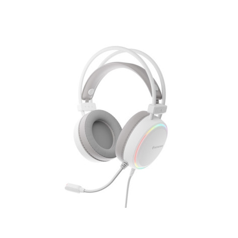 Слушалки Genesis Headset Neon 613 G2 With Microphone RGB Illumination White - NSG-2308