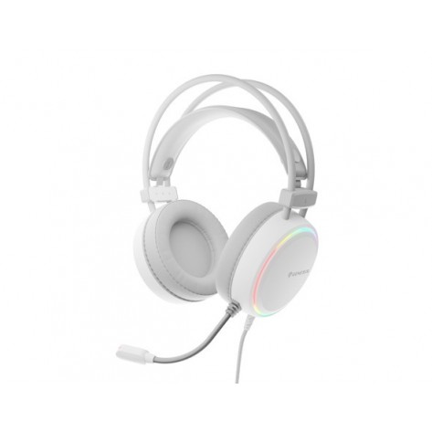 Слушалки Genesis Headset Neon 613 With Microphone RGB Illumination White - NSG-2093