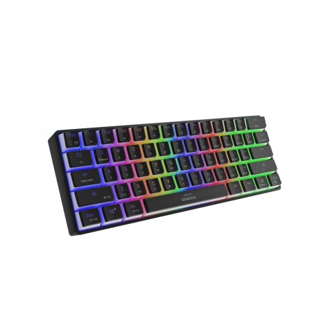 Клавиатура Genesis Mechanical  Gaming Keyboard Thor 660 Wireless RGB Backlight BLACK GATERON BROWN - NKG-1914