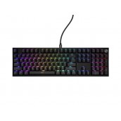 Клавиатура Genesis Mechanical Gaming Keyboard Thor 404 Black RGB Backlight Gateron Yellow Pro - NKG-2297 Клавиатура Genesis Mechanical Gaming Keyboard Thor 404 Black RGB Backlight Gateron Yellow Pro - NKG-2297