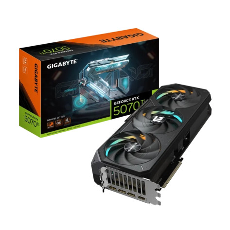 Видео карта Gigabyte Aorus GeForce RTX 5070 Ti 16GB GDDR7 Gaming OC - GV-N507TGAMING.OC-16GD