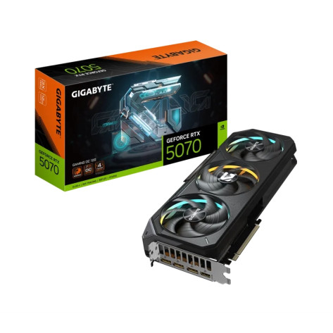 Видео карта Gigabyte GeForce RTX 5070 12GB GDDR7 Gaming OC - GV-N5070GAMING.OC-12GD