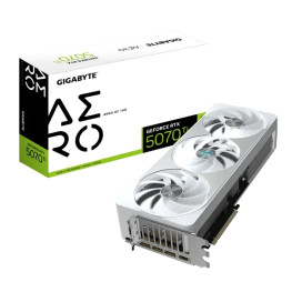 Видео карта Gigabyte GeForce RTX 5070 Ti 16GB GDDR7 Aero OC - GV-N507TAERO.OC-16GD Видео карта Gigabyte GeForce RTX 5070 Ti 16GB GDDR7 Aero OC - GV-N507TAERO.OC-16GD