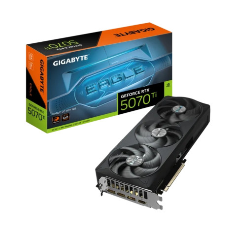 Видео карта Gigabyte GeForce RTX 5070 Ti 16GB GDDR7 Eagle OC SFF - GV-N507TEAGLE.OC-16GD