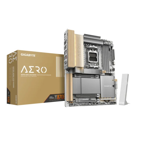Дънна платка Gigabyte X870E Aero X3D Wood Edition - X870E.AERO.X.WOOD