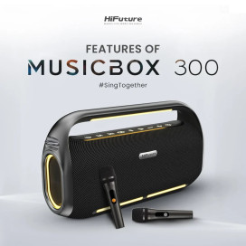 Тонколони HiFuture MusicBox300 Black - 6972576181824