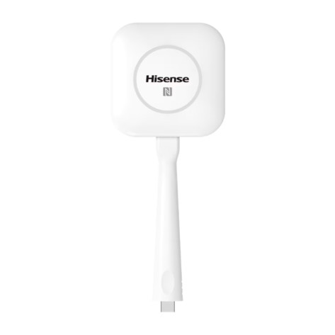Адаптер Hisense Wireless screen transmission dongle connects to the USB - Type-C port of a device and transmits the on-screen content to the Digital Whiteboard - HT005E