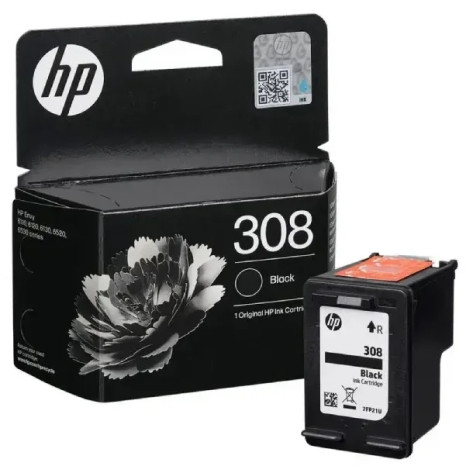 Консуматив HP 308 Black Original Ink Cartridge - 7FP21UE
