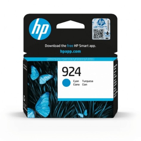Консуматив HP 924 Cyan Original Ink Cartridge - 4K0U3NE