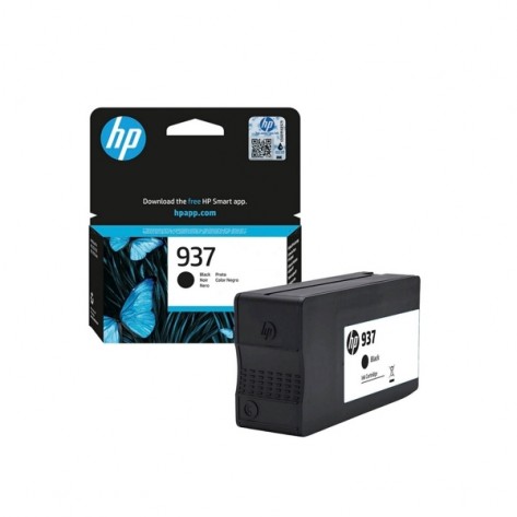 Мастилница HP 937 Black Original Ink Cartridge - 4S6W5NE