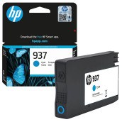 Мастилница HP 937 Cyan Original Ink Cartridge - 4S6W2NE Мастилница HP 937 Cyan Original Ink Cartridge - 4S6W2NE