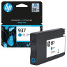Мастилница HP 937 Cyan Original Ink Cartridge - 4S6W2NE