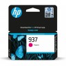 Мастилница HP 937 Magenta Original Ink Cartridge - 4S6W3NE