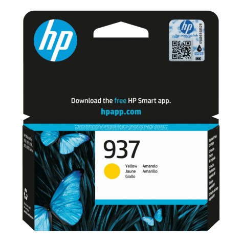 Мастилница HP 937 Yellow Original Ink Cartridge - 4S6W4NE