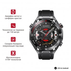 Huawei Watch Ultimate 2 March-B19 Black+Huawei Scale 3 Huawei Watch Ultimate 2 March-B19 Black+Huawei Scale 3
